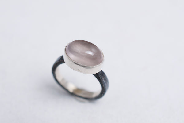 Handmade silver ring